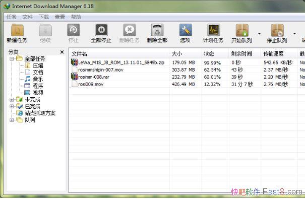 Internet Download Manager v6.41.8 中文绿色特别版/破解补丁