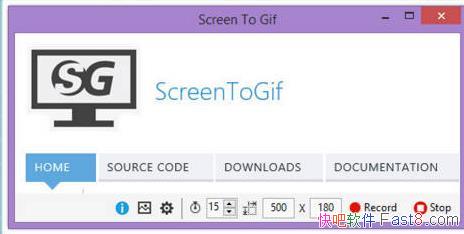 Gif录像 Screen To Gif v2.38.0 汉化版/小众而又好用的GIF工具