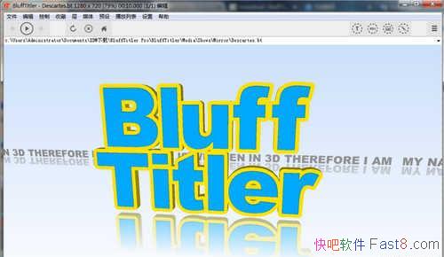 3D文字制作 Blufftitler v15.8.0.7 简体中文注册/演示动画设计