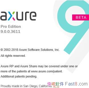Axure RP 9.0.0.3740 中文破解版/Axure官方在其15周年发布的最新版本