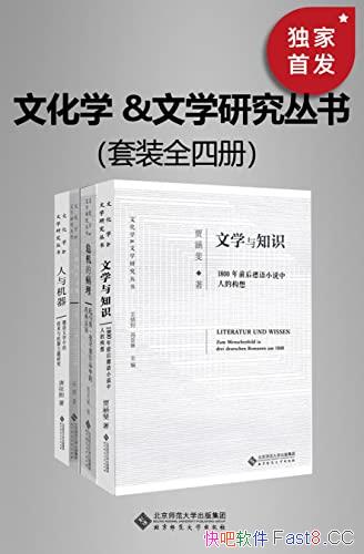 《文化学 &文学研究丛书》全四册/文学与知识的密切关系/epub+mobi+azw3